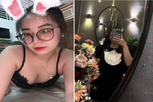 Anh cứ nện em còn em hít bóng cười phê pha
