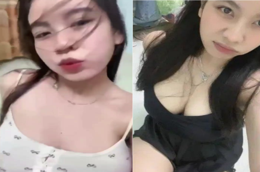 Anh nện mạnh làm em sướng nhăn mặt