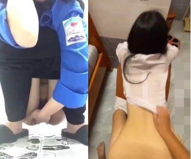 Genz với bạn vào motel chịch nhau say mê