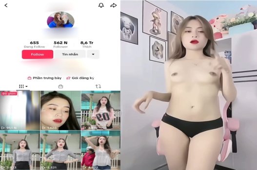 Tiktoker dáng chuẩn nhất nhảy đẹp uốn dẻo